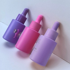 Empty 5ml 10ml 15ml 20 ml 30ml 50ml 100ml Essential Oil Hair Serum <b>Bottle</b> Glass Glossy <b>Bottle</b> with Gold Dropper <b>Bottles</b> - Product Image 3