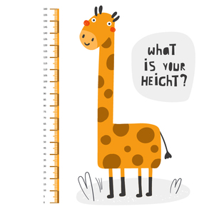 Verwijderbare Giraffe Kinderkamer Decoratie Hoogte Meting Muurstickers Voor Kinderkamer - Product Image 4
