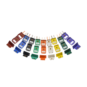 Conector industrial tipo K, enchufe de termopar macho y hembra, enchufe de termopar SMPW/T/J/E/N/U/R/1/F, enchufe de termopar de 1/2/F - Product Image 1