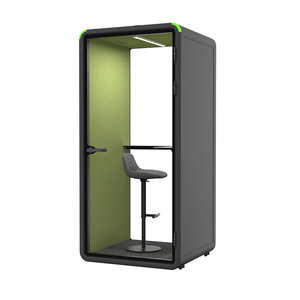 Cabine acoustique d'aéroport insonorisée pour les voyageurs, salle de <span class=keywords><strong>réunion</strong></span> temporaire pour les conférences téléphoniques avec ports de charge - Product Image 3