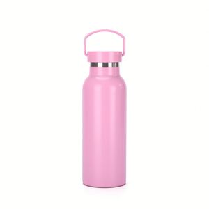 Botella de Agua Deportiva de Gran Capacidad Estilo Americano, Doble Pared de Acero Inoxidable, Aislamiento al Vacío, Diseño Moderno y Minimalista - Product Image 4
