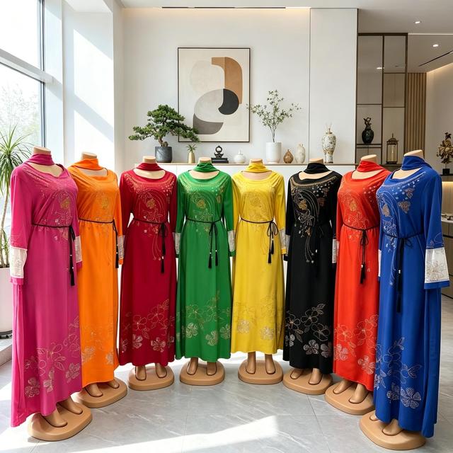 Plus Size African Nightclub Long Dresses Women 2026 New Luxury Chiffon Silk Embroidery Robe Anti-Wrinkle Elegant Muslim Gown