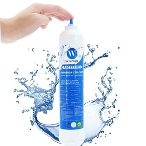 Filtre à eau pour réfrigérateur Z019 blanc, pour usage domestique, élément filtrant de remplacement pour réfrigérateur - Product Image 1