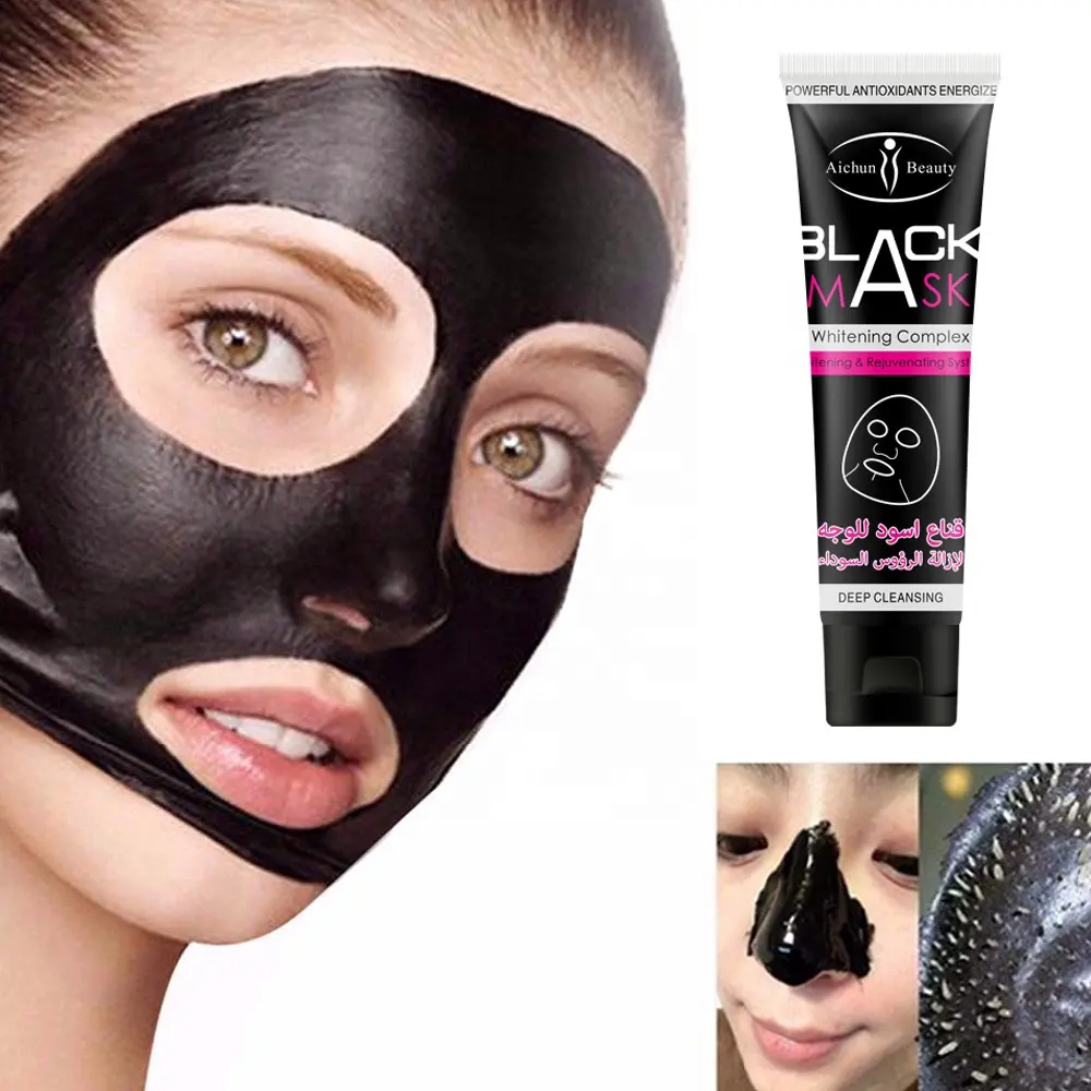 Aichun Beauty whitening rejuvenating system dead sea mud peel off mask deep cleansing face mask