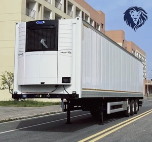 Semi-remorque frigorifique 3 essieux de 88 m³ de capacité, sortie d'usine, pour la vente en gros et la livraison de marchandises - Product Image 2