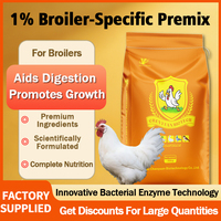 Prémélange pour poulets de chair haute performance à 1% |   Formule de croissance rapide et d'immunité renforcée pour la volaille