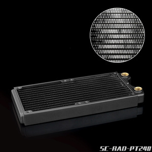 Radiateur de refroidissement à eau en cuivre 240mm pour châssis d'alimentation d'équipement médical LED de beauté laser - Product Image 3