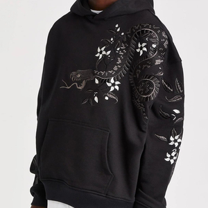 KingSen Ropa Urbana Unisex de Alta Calidad, Personalizada, de Invierno, Estilo Hip-Hop, Holgada, con Bordado Tridimensional, en Felpa Francesa - Product Image 5