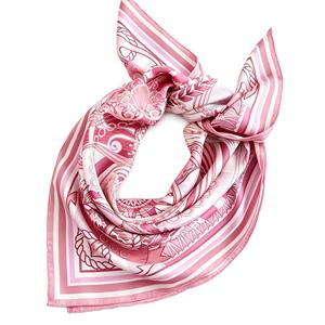 Bandana in Seta Personalizzabile di Alta Qualità, Accessorio Moda per <span class=keywords><strong>Donna</strong></span>, Design di <span class=keywords><strong>Marca</strong></span> - Product Image 1