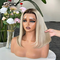 Perruque en cheveux humains blond miel, Lace Front sans colle, dentelle HD, pour femmes, aspect naturel, prête à porter au quotidien