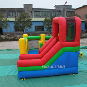 Castillo Inflable Pequeño de Bajo Precio con Tobogán y Zona de Salto, Trampolín Comercial para Interiores, Juguete para Niños Pequeños, Ideal para Cumpleaños - Product Image 3