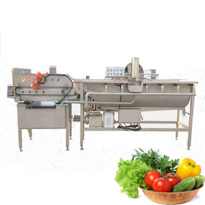 Máquina de Limpieza de Frutas y Verduras Totalmente Automática Tipo Turbina, Lavadora de Verduras de Hoja, Patatas y Tomates - Product Image 5