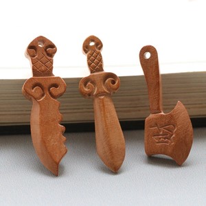 Couteau épée en <span class=keywords><strong>bois</strong></span> de pêche, bricolage, accessoires de bricolage, sculpture sur <span class=keywords><strong>bois</strong></span>, jouet, offre spéciale 1 pièce - Product Image 3
