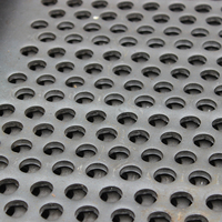 Grillage métallique perforé, filtre en maille métallique, maille en métal coulé avec services de pliage, découpe et soudage