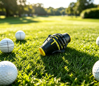 Outil d'alignement de balle de golf en plastique ABS à rotation 360 degrés, marqueur de trajectoire, accessoires de golf pour cadeau de golf
