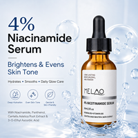 Sérum Visage Hydratant à l'Acide Hyaluronique et 4% de Niacinamide pour une Peau Éclatante, Minimise les Pores et Atténue les Marques d'Acné – Soin Personnalisable (Marque Privée)