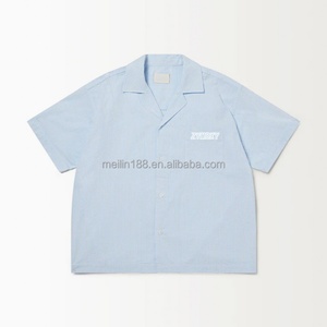เสื้อโปโลปักโลโก้ตามสั่งสำหรับผู้ชาย ผ้าโพลีเอสเตอร์น้ำหนักเบา แขนสั้น สไตล์ลำลอง ทรงครอป กระดุมหน้า - Product Image 3