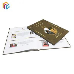 Hersteller Full Color Hardcover Buch Roman Booklet Print Benutzer definierte Magazin Katalog Broschüre Broschüre Flyer Druck