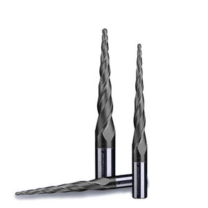 WEIX 2 flüt 6mm katı karbür konik top burun <span class=keywords><strong>End</strong></span> Mill TiAlN kaplama ile nakliye maliyeti dahil - Product Image 1