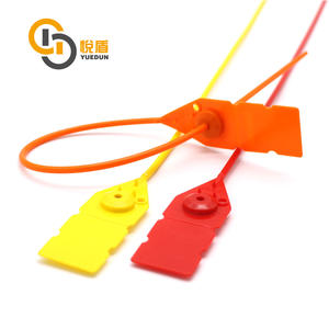 Sello de seguridad de plástico apretado para tirar de alta resistencia, logotipo personalizado, sellos de tira de plástico, transporte logístico, bloqueo de sello de plástico - Product Image 1