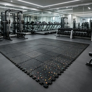 INOLP utilise les tapis de sol en caoutchouc, les revêtements de sol en caoutchouc et les dalles en caoutchouc pour les gymnases et les salles de sport. - Product Image 1