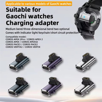 Adaptateur USB-C pour montre Coros, compatible avec Coros Pace 2/3, Apex, Apex 2/Pro, alimentation Type-C pour montre connectée, Plug-and-Play, recharge de l'appareil