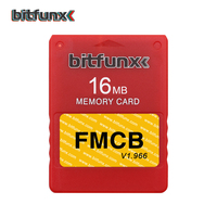 Carte mémoire 8 Mo/16 Mo/32 Mo/64 Mo pour console de jeu de stockage de données PS2 FMCB V1.966