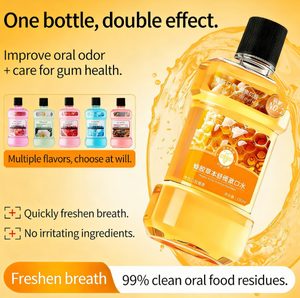 Prêt à expédier – Bain de bouche blanchissant <span class=keywords><strong>Listerine</strong></span> Therabreath saveur noix de coco fruitée, 250 ml - Product Image 6