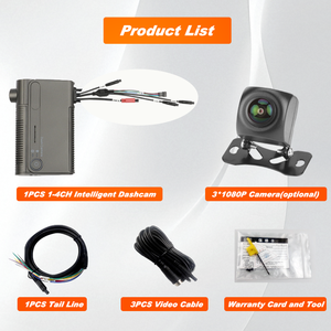 Kendaraan profesional 2 saluran <span class=keywords><strong>mdvr</strong></span> 4g gps pengendali jarak jauh fhd 4 saluran ponsel dvr 1080p perekam video cmsv6 platform <span class=keywords><strong>mdvr</strong></span> - Product Image 3