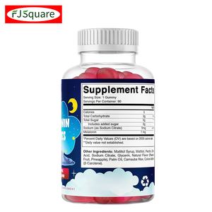 OEM Manufacturer's Vegan Kids Melatonin Gummy Sleep Aid Food Supplement with <strong>Vitamin</strong> B6 for Adults but Not for <strong>Pregnant</strong> Women - Product Image 4
