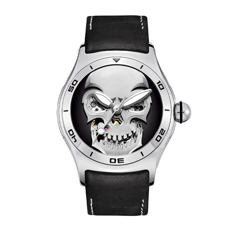 สายหนังสีเงิน +