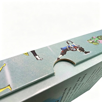 Individuell Bedruckte Biologisch Abbaubare Recycelbare Starre Geschenkbox für Yoga-Lernkarten Vierfarbiger Offsetdruck Glänzende Laminierung Klein