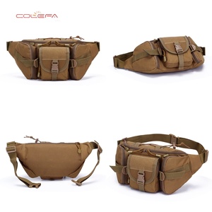 Sac de taille à motif camouflage Oxford, sac de taille pour <span class=keywords><strong>homme</strong></span> de grande capacité, imperméable, pour le cyclisme, les voyages, la course à pied, sac multifonctionnel - Product Image 3