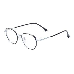 Gafas de moda de alta calidad, venta al por mayor, diseño de marco óptico de titanio puro de lujo de Metal ligero para hombre y mujer - Product Image 3