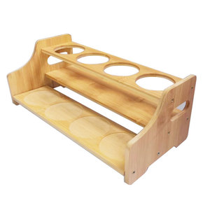 Estante de Bambú para Especias, Tipo Rectangular, Estante de Almacenamiento para Cocina, Ecológico y Multifuncional - Product Image 2