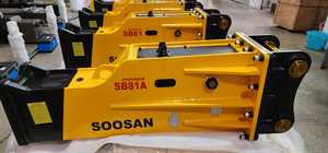 SOOSAN Disjoncteur hydraulique sb 81A type boîte avec accumulateur et brise-graisse automatique adapté aux pelles de 18-26 tonnes avec CE - Product Image 3