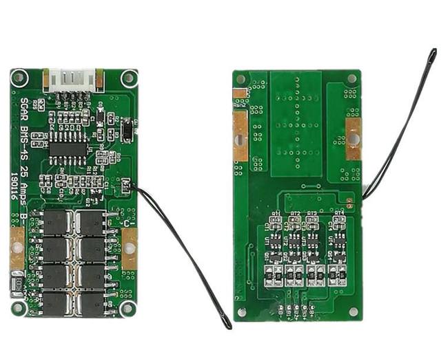 BMS for lithium ion battery pack lifepo4 8S 24V 16S 48V 100A 1A active balance management system bms 3s