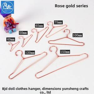 3/4/6/8/12 Scale Full Size BJD Doll <strong>Hanger</strong> OB11/Cotton <strong>Mini</strong> Doll Clothes Metal Small <strong>Hanger</strong> Cartoon Toy Plastic Material - Product Image 4