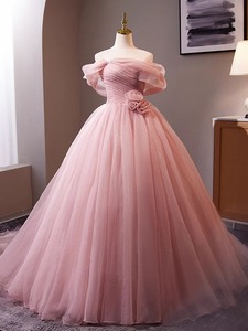 Princess-style Light Wedding One-shoulder Luxury <strong>Ethereal</strong> Evening Woman High-end Puffy <strong>Dress</strong> - Product Image 6