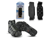 Poignées antidérapantes en caoutchouc pour l'hiver, semelles légères pour la neige pour chaussures et bottes, design rond durable avec style de pointe libre