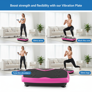 Plataforma Vibratoria 3D para Drenaje Linfático de Cuerpo Completo, Plataforma Vibratoria Profesional para Reducir Peso - Product Image 2