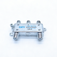 Connecteur CATV F, répartiteur coaxial 2/3/4 voies, répartiteur 3 voies pour télécommunications, marque Hondao, garantie 1 an