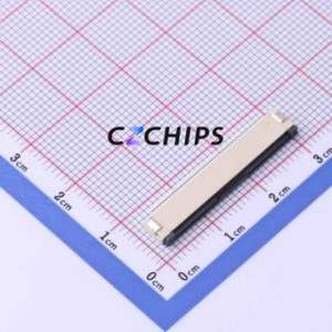 FPC-0.5FX-50PWBH20 FFC/FPC Connector SMD,P=0.5mm Connector Flip Cover Type Bottom Contact 50P 0.5mm - Product Image 1