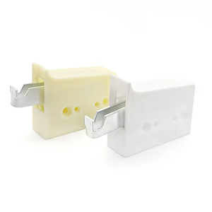 Herrajes de cocina: colgador de armario para muebles colgante oculto y expuesto hecho de plástico duradero - Product Image 6