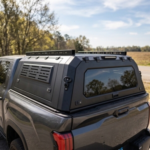 Hardtop Camper 4x4 Impermeabile in Manganese a Tre Porte per Pickup 5.0ft-5.4ft con Lamiera Decorativa per Hilux/Ford F150 - Product Image 3