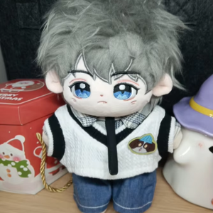 Evelyn 20cm ตุ๊กตาผ้าฝ้ายของเสื้อผ้าเสื้อกั๊กกางเกงกางเกงยีนส์ผูกชุดเสื้อผ้าความรักและ deepspace <span class=keywords><strong>genshin</strong></span> <span class=keywords><strong>impact</strong></span> - Product Image 1