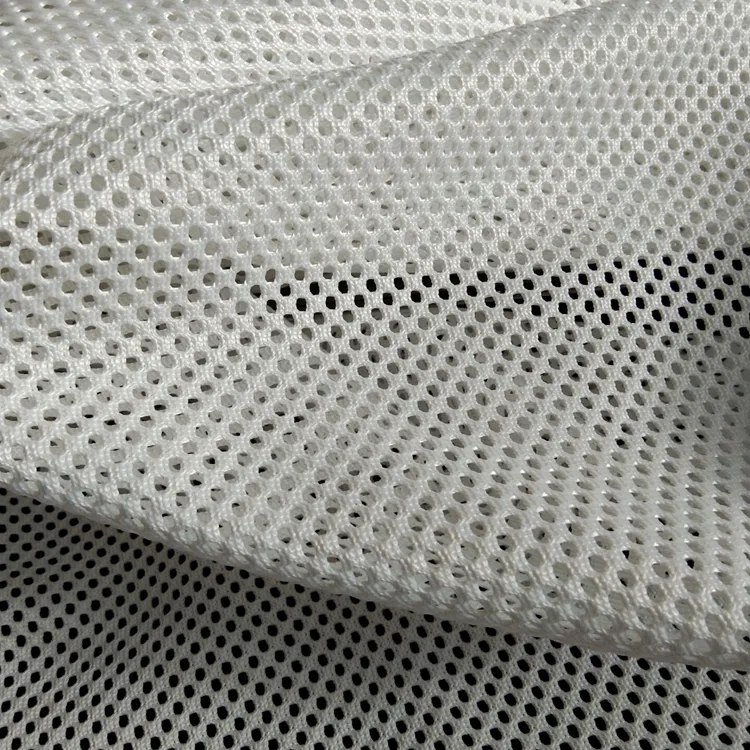 % 100% Polyester 3d nefes hava Mesh Oxford kumaş araba koltukları için ayakkabı ve çanta