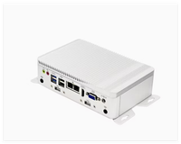 Mini PC industriel sans ventilateur Intel Core Ultra 5 125u Ultra 7 155u avec 6 ports COM, GPIO, double LAN, ordinateur embarqué