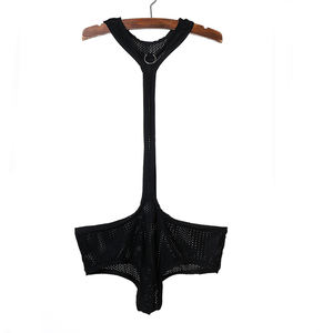 Мужское сексуальное Сетчатое боди, дышащее нижнее белье с открытым дизайном для взрослых, мужское сексуальное нижнее белье - Product Image 5