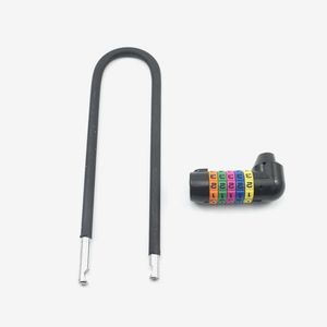 Yh9188 अतिरिक्त लंबे 5 अंकों का पासवर्ड संयोजन लॉक बाइक यू-आकार की चोरी रोधी यात्रा सूटकेस सामान कोड लॉक सुरक्षा पैडलॉक - Product Image 4